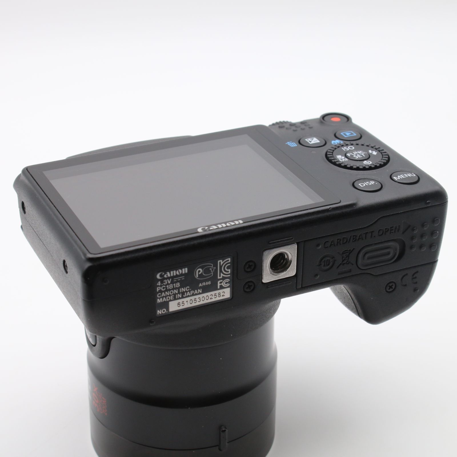 極上品】 Canon PowerShot SX500 IS 約1600万画素 デジタルカメラ