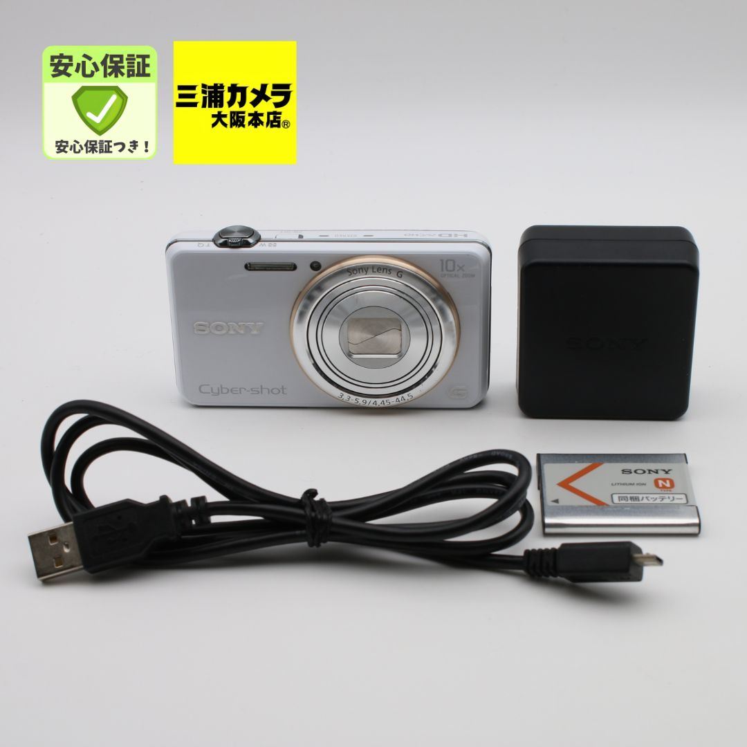 美品】 SONY Cyber-Shot DSC-WX100 ホワイト 1820万画素 光学10倍
