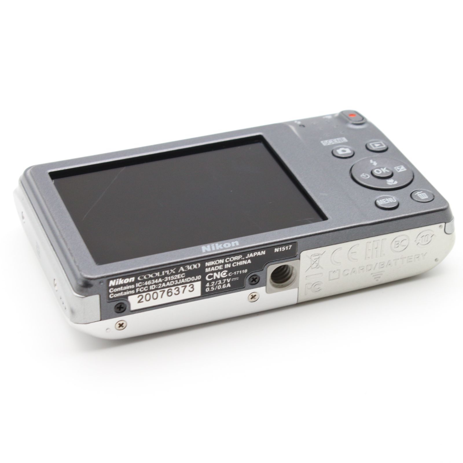 美品】 Nikon COOLPIX A300 光学8倍ズーム 2005万画素 シルバー