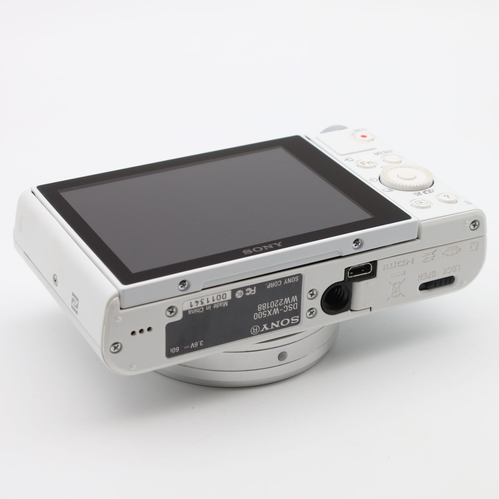 極上品】 SONY Cyber-shot DSC-WX500 ホワイト 光学30倍ズーム 1820万