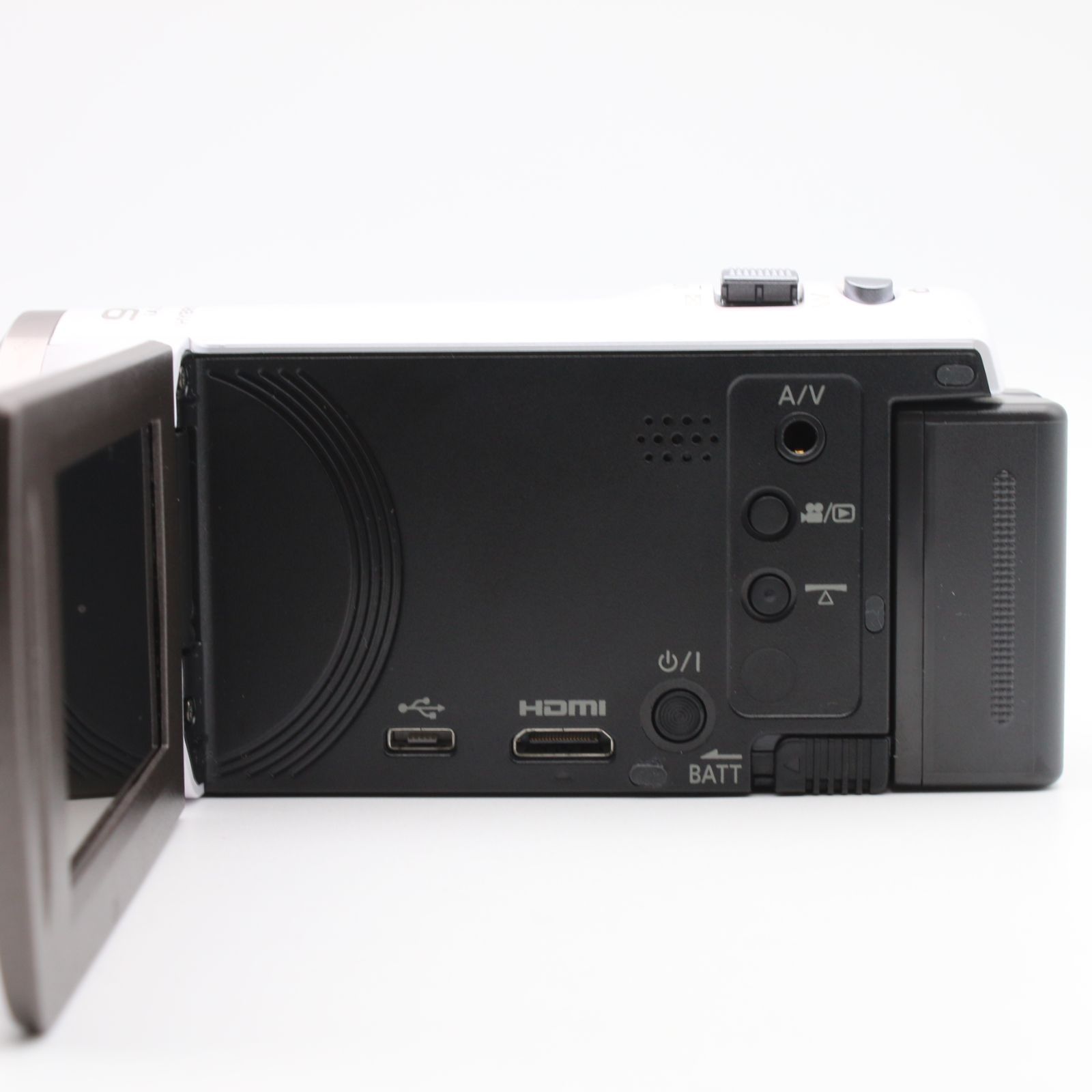 ほぼ新品】 Panasonic HC-V360MS ホワイト 16GB 高倍率90倍ズーム HD