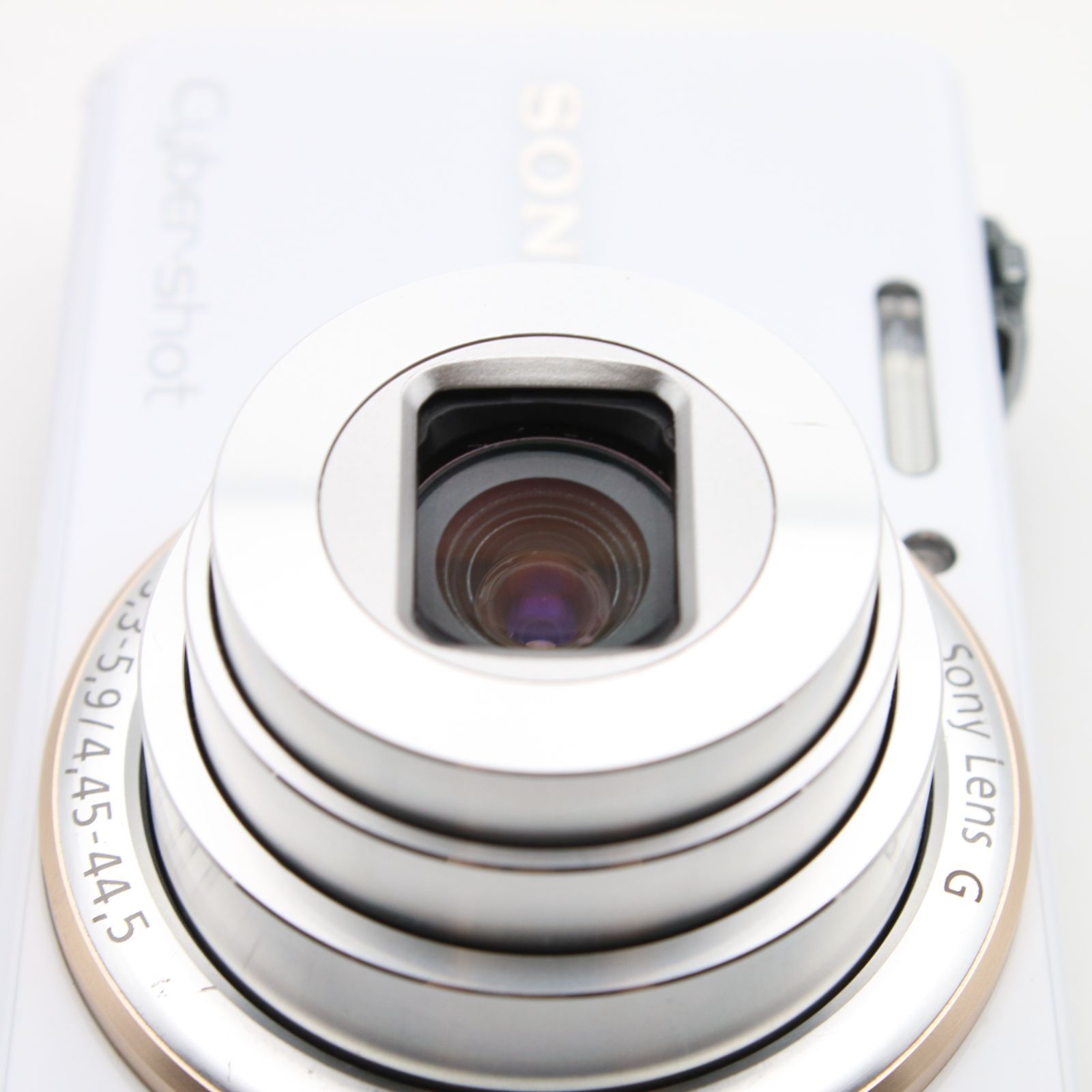 美品】 SONY Cyber-Shot DSC-WX100 ホワイト 1820万画素 光学10倍