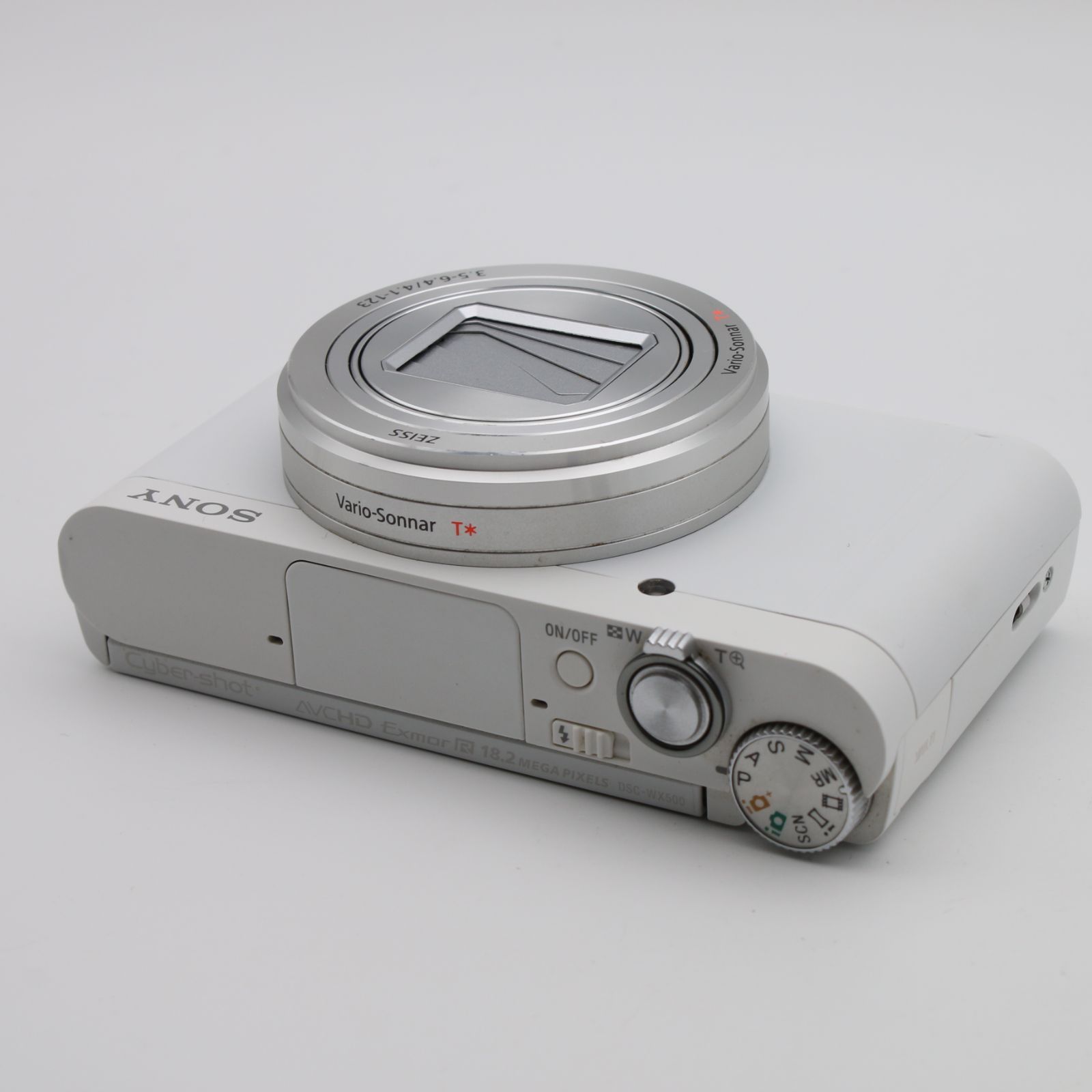 極上品】 SONY Cyber-shot DSC-WX500 ホワイト 光学30倍ズーム 1820万