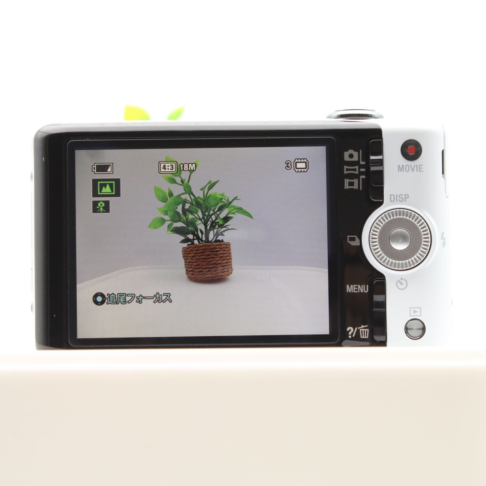 美品】 SONY Cyber-Shot DSC-WX100 ホワイト 1820万画素 光学10倍