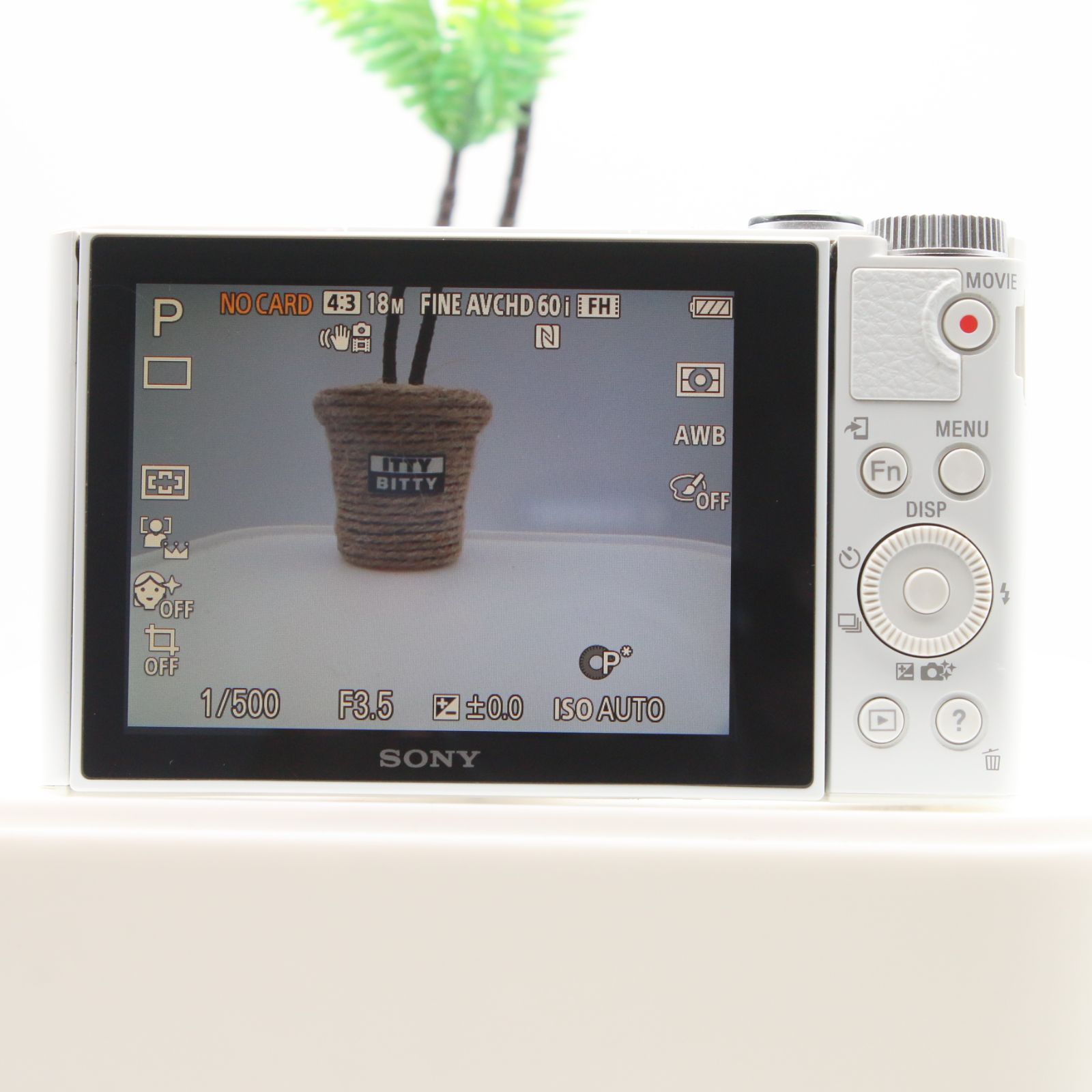 極上品】 SONY Cyber-shot DSC-WX500 ホワイト 光学30倍ズーム 1820万