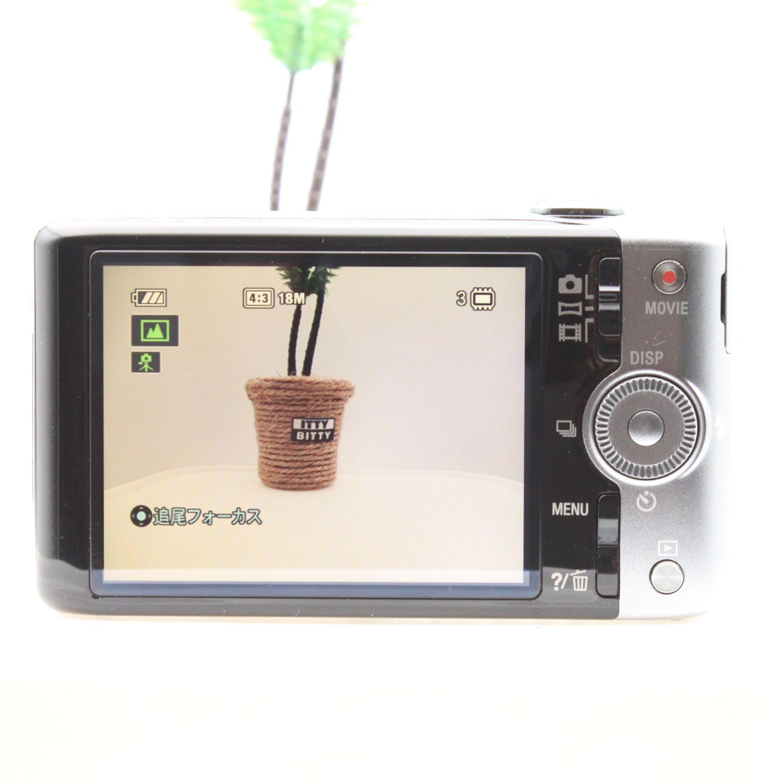 極上品】 SONY Cyber-Shot DSC-WX100 シルバー 1820万画素 光学10倍