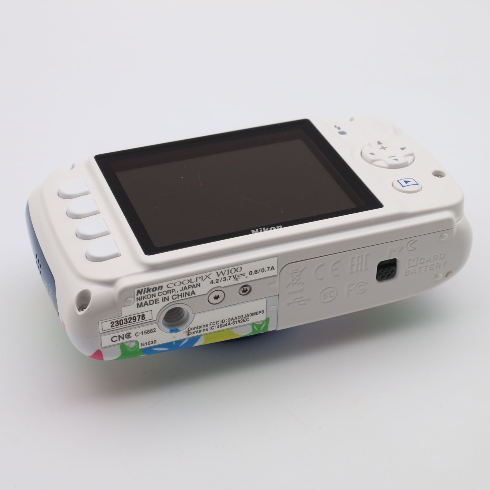 極上品】 Nikon COOLPIX W100 防水 マリン デジタルカメラ #091VV06116