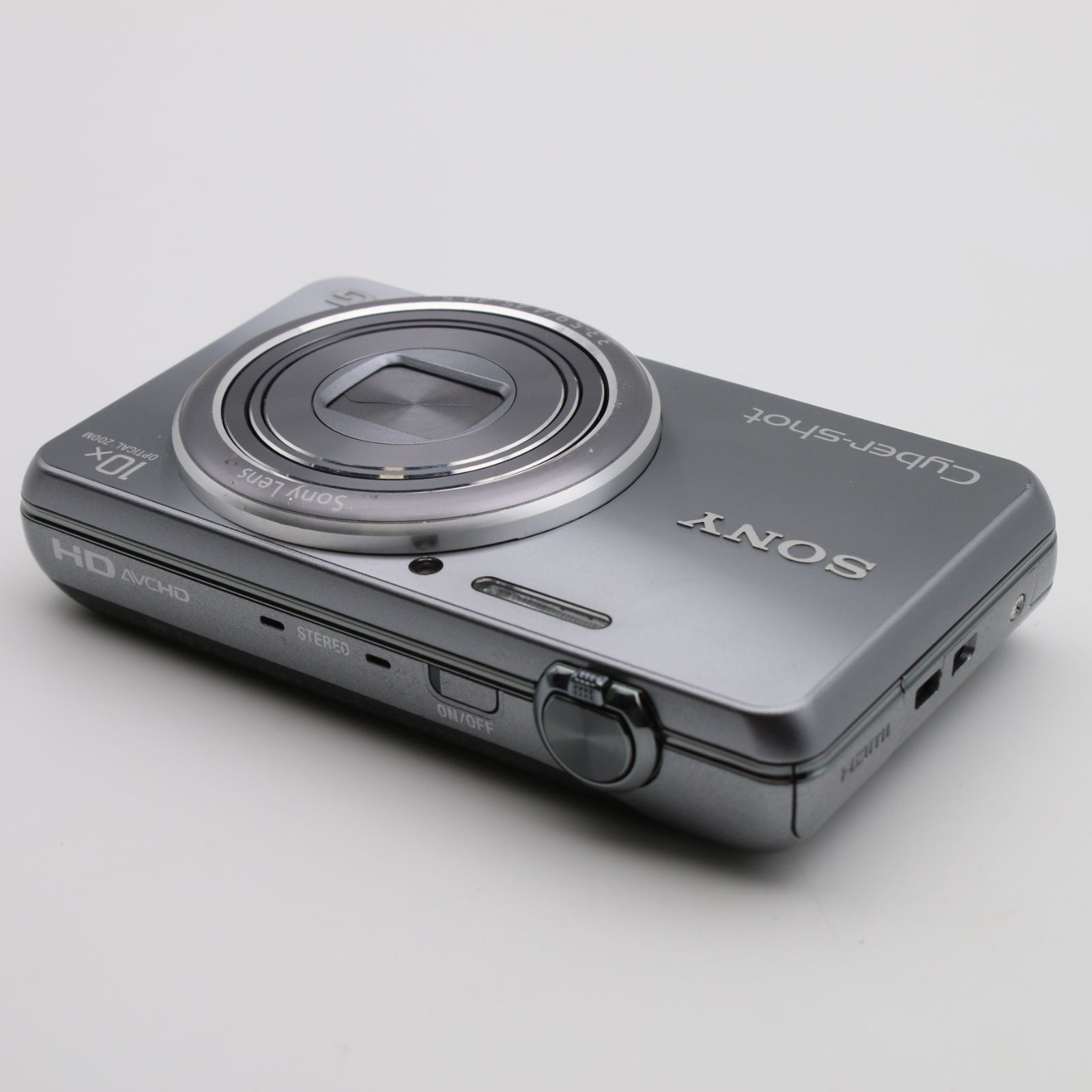 極上品】 SONY Cyber-Shot DSC-WX100 シルバー 1820万画素 光学10倍