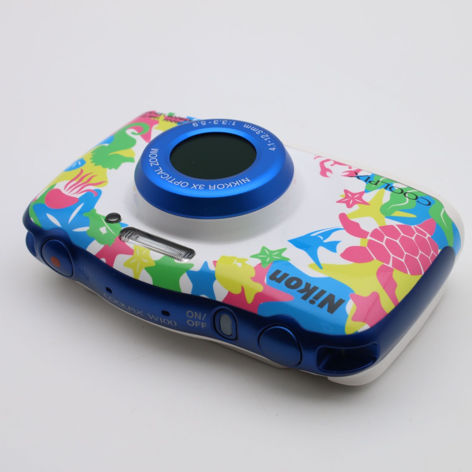 極上品】 Nikon COOLPIX W100 防水 マリン デジタルカメラ #091VV06116