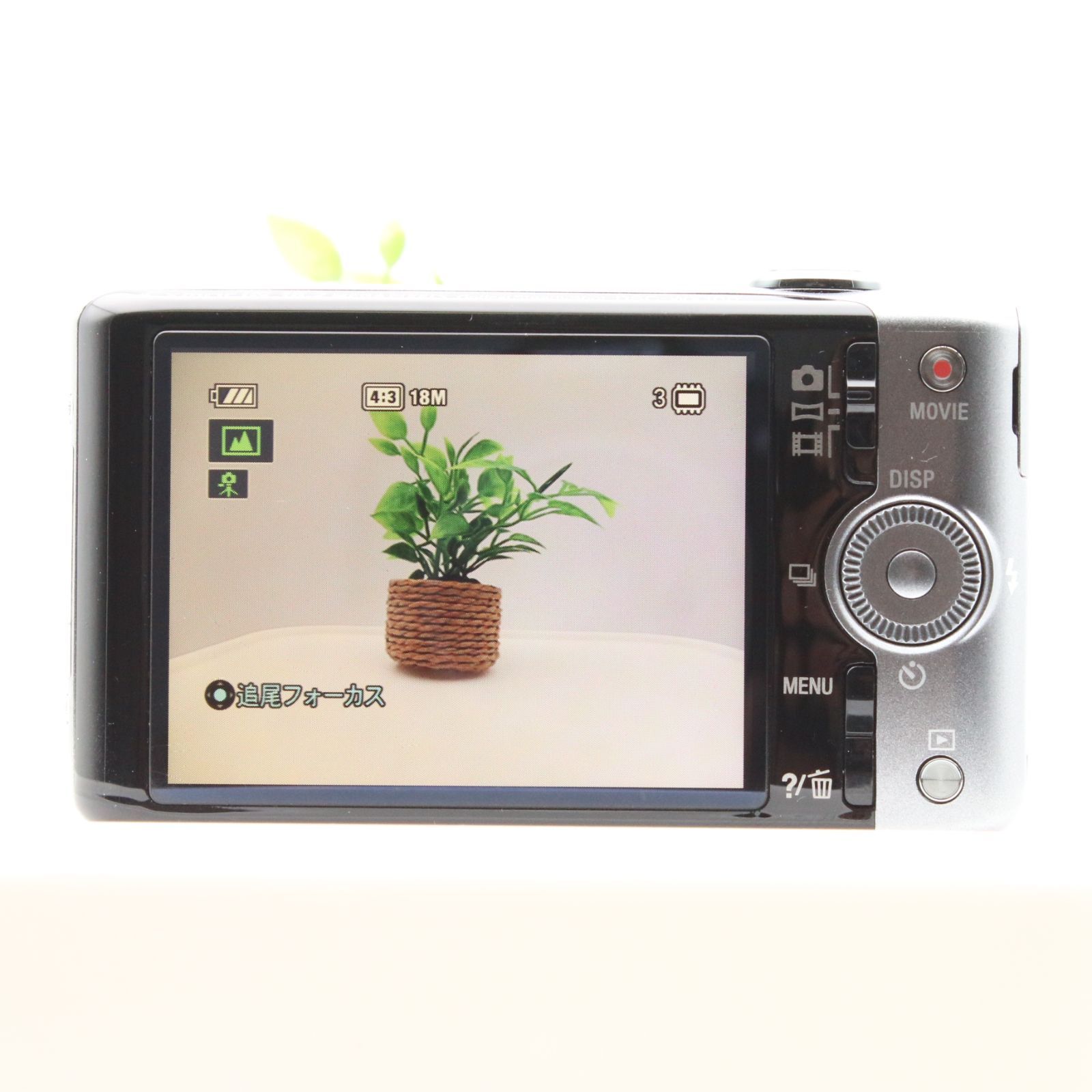 極上品】 SONY Cyber-Shot DSC-WX100 シルバー 1820万画素 光学10倍