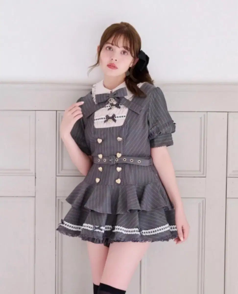 リズリサ ピンストライプ 2way セットアップ