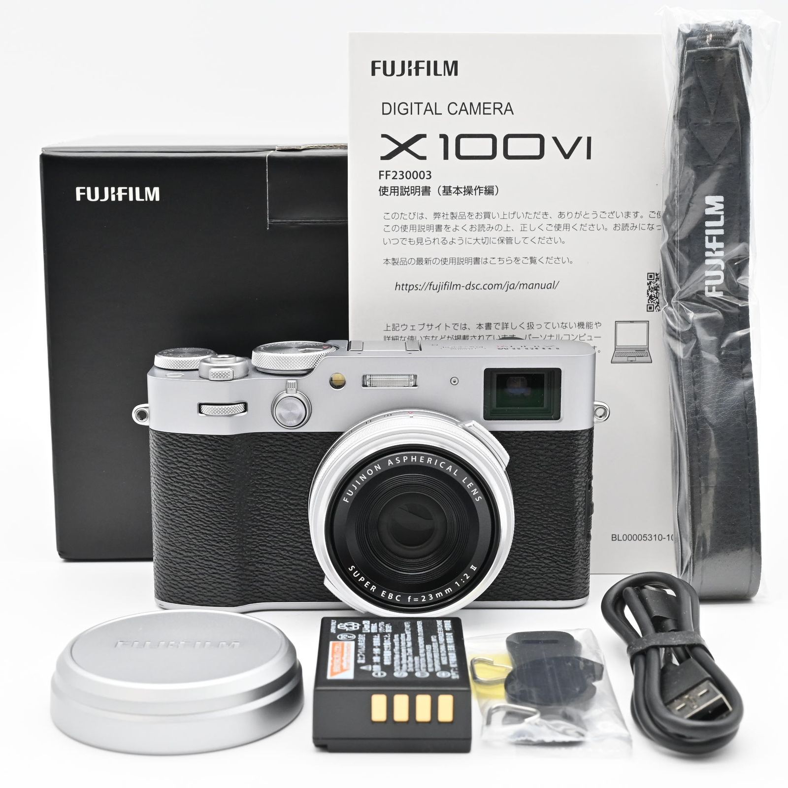 FUJIFILM X100VI シルバー ショット数 58回 極上品 - メルカリ