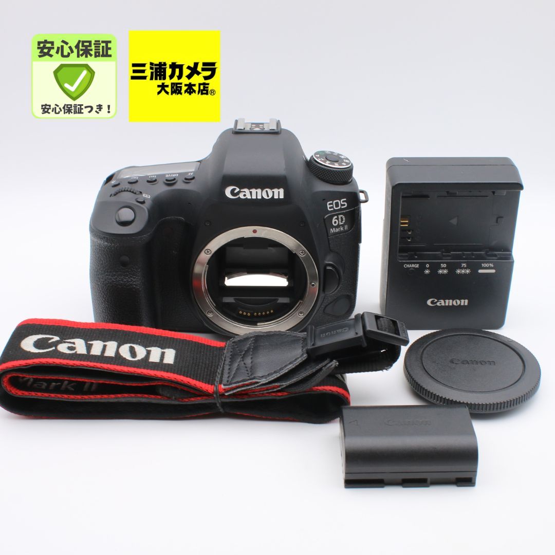 中古美品　Canon EOS 6D Mark II 本体と付属品 美品】 Canon EOS 6D Mark II ボディ EOS6DMK2 デジタル一眼レフカメラ