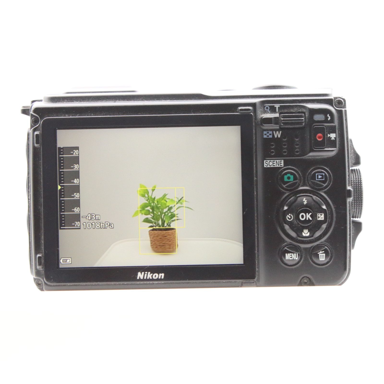 極上品】 Nikon COOLPIX W300 イエロー 1605万画素 防水 耐寒 防塵