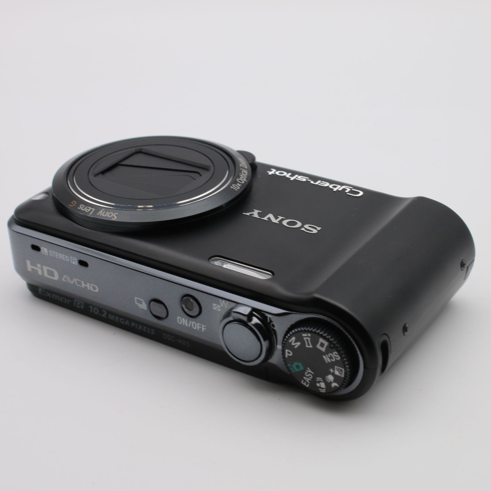 極上品】 SONY Cybershot DSC-HX5V 1020万画素CMOS 光学10倍 ブラック