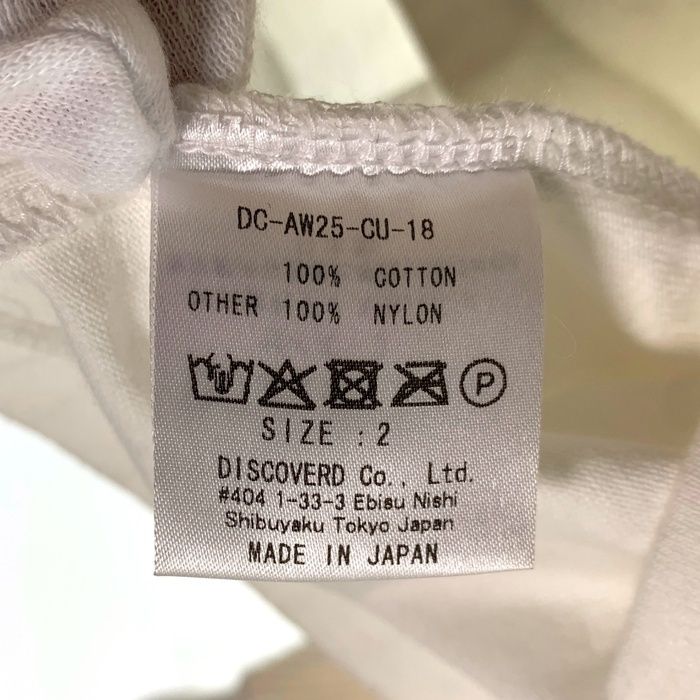 DISCOVERED ディスカバード SWITCH SLEEVE CUTSEWN ロンT ロング