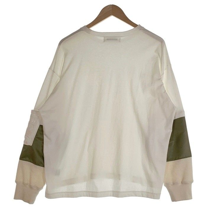 DISCOVERED ディスカバード SWITCH SLEEVE CUTSEWN ロンT ロング