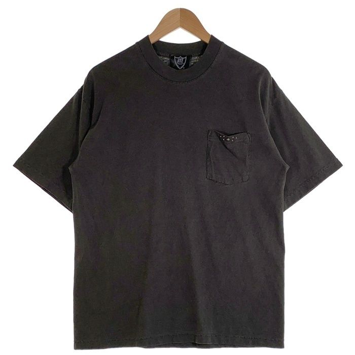 HTC エイチティーシー STANDARD CARIFORNIA スタンダードカリフォルニア Studs Pocket T スタッズ 半袖 ポケット Tシャツ チャコール Size M