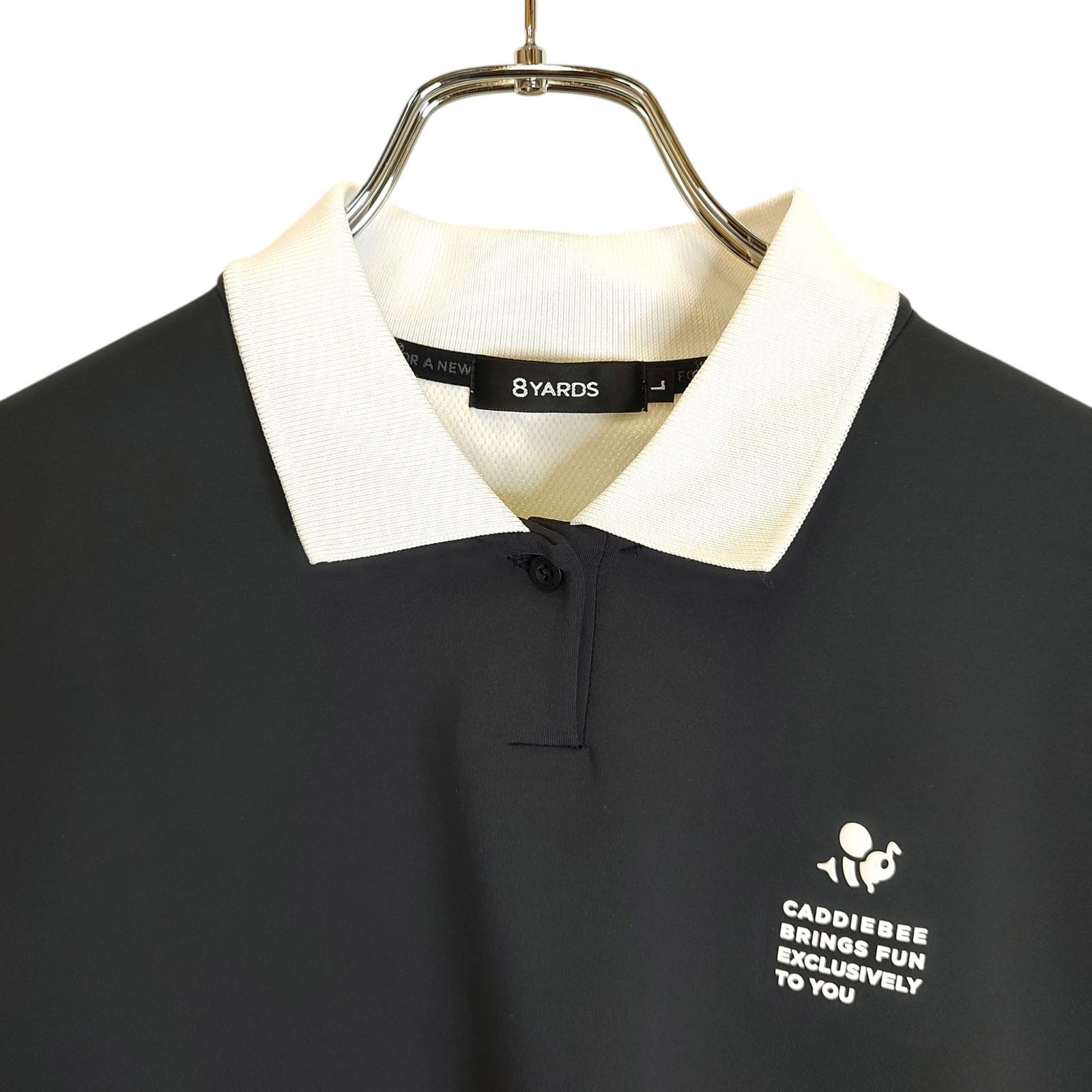 8YARDS ハチヤーズ S/S Polo shirt 半袖 ポロシャツ 8YDS-85124 L L