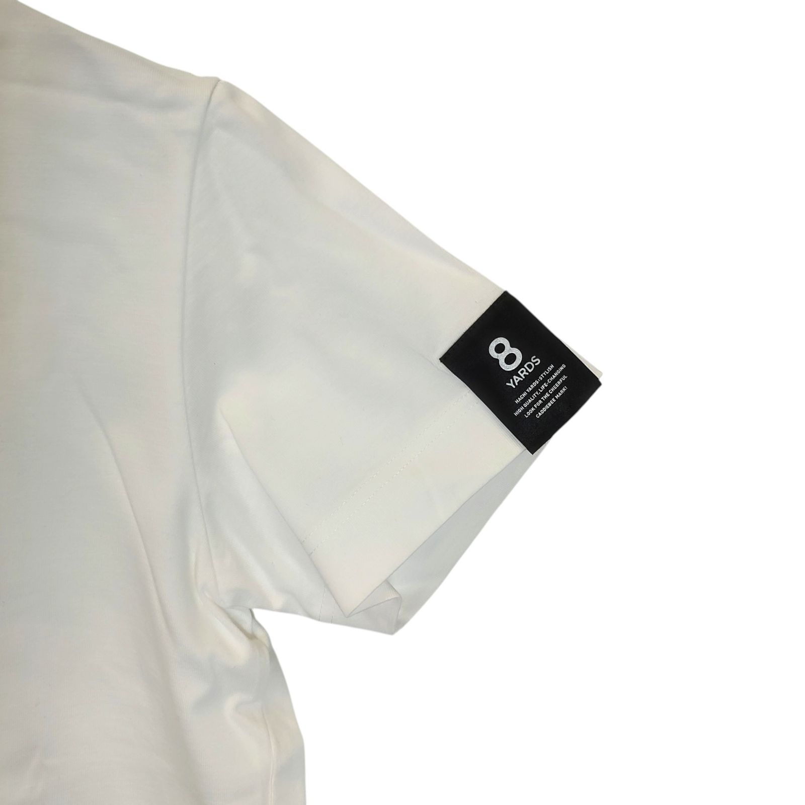8YARDS ハチヤーズ S S/S 8T6G02 S/S T-SHIRT 8YDS-85129 L ホワイト