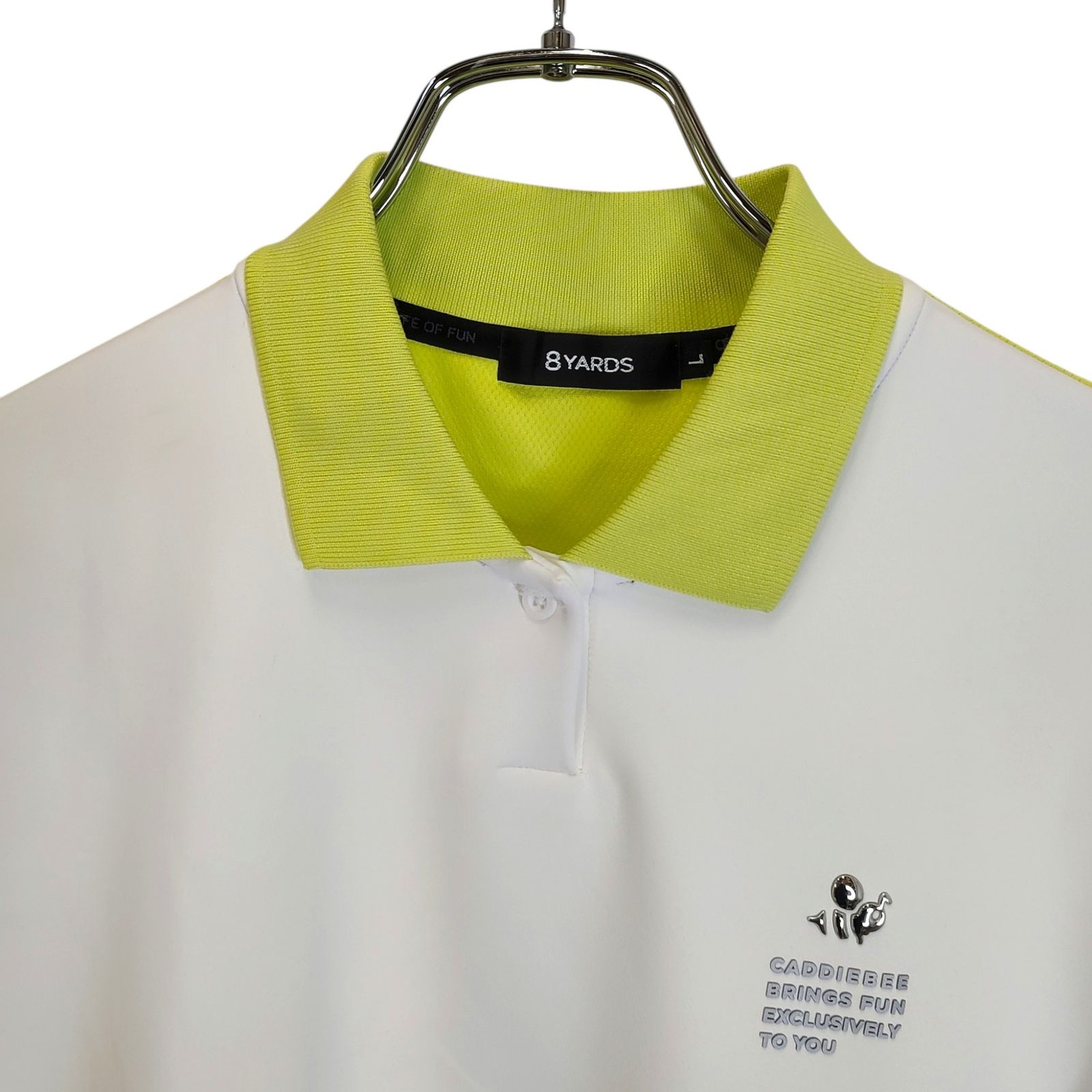 8YARDS ハチヤーズ S/S Polo shirt 半袖 ポロシャツ 8YDS-85124 L
