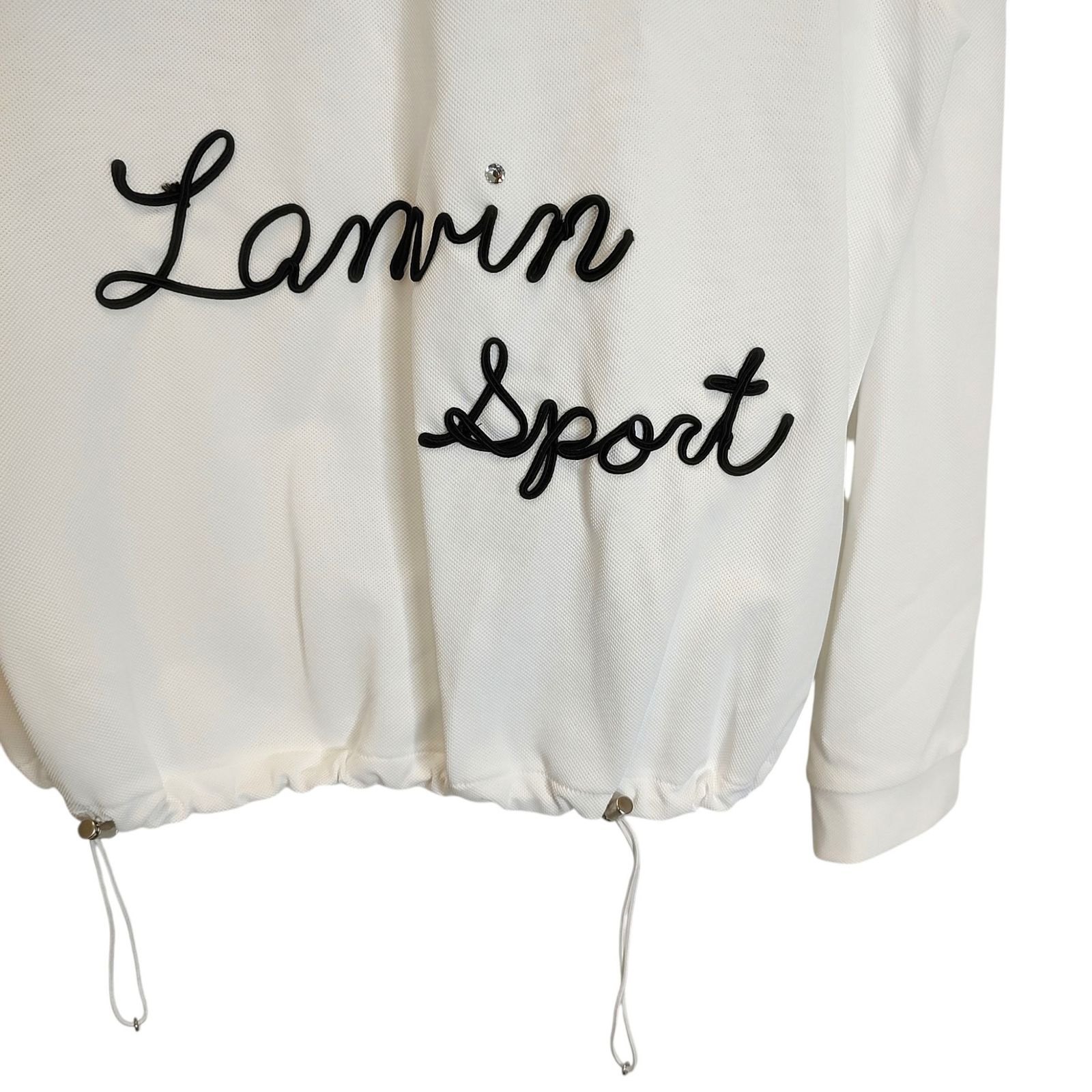 LANVIN ランバン SPORT L/S POLO スポーツ ロゴ刺繍デザイン 長袖