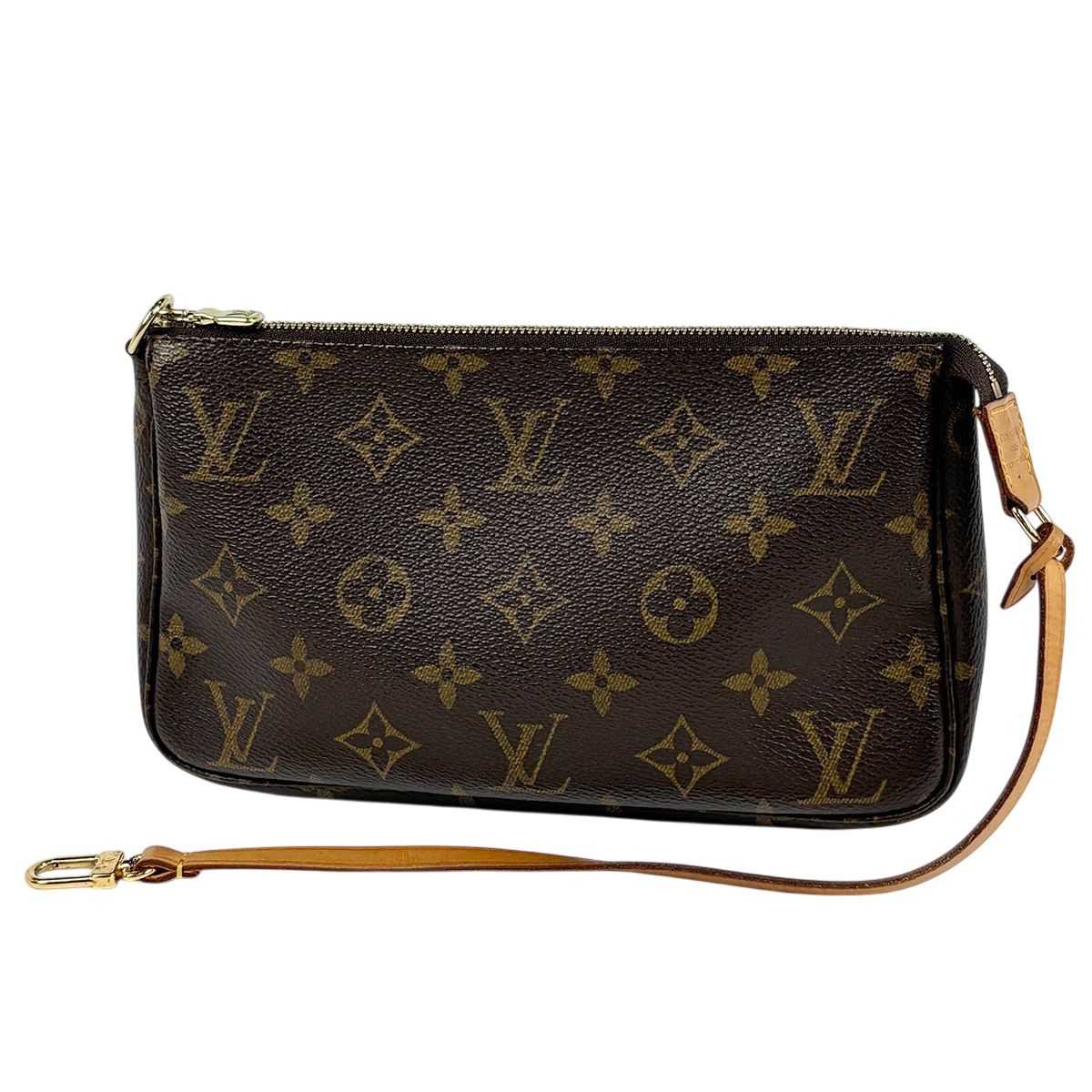 ルイ・ヴィトン Louis Vuitton ポシェット アクセソワール メイク コスメ アクセサリーポーチ モノグラム ブラウン M51980 レディース 【中古】