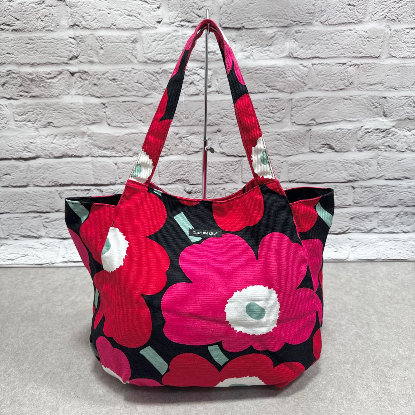 marimekko マリメッコ ウニッコ トートバッグ ハンドバッグ キャンバス 