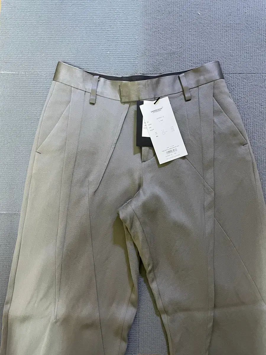 UNDERCOVER アンダーカバー ダート スラックス グレー 1