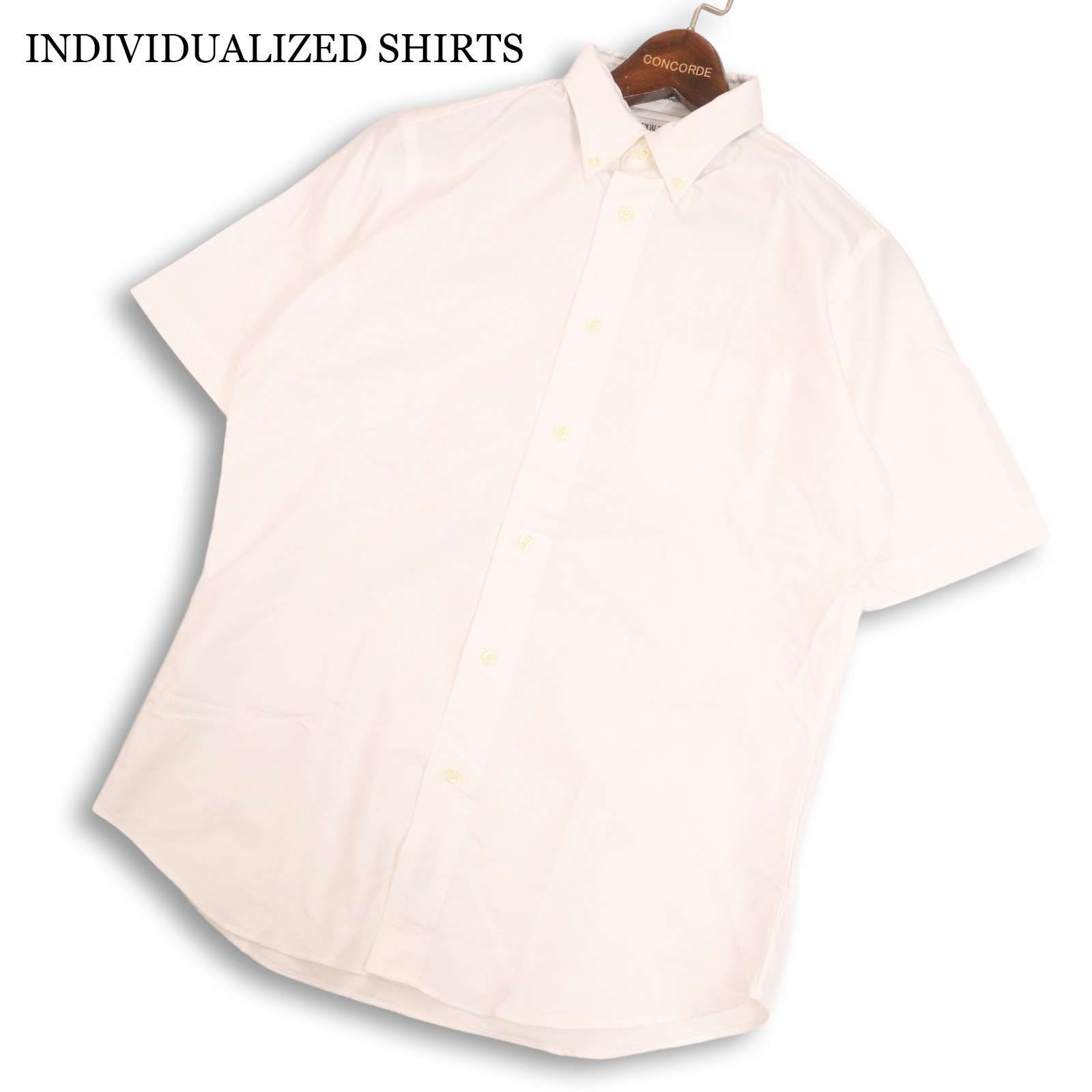 美品☆USA製 INDIVIDUALIZED SHIRTS インディビジュアライズドシャツ 