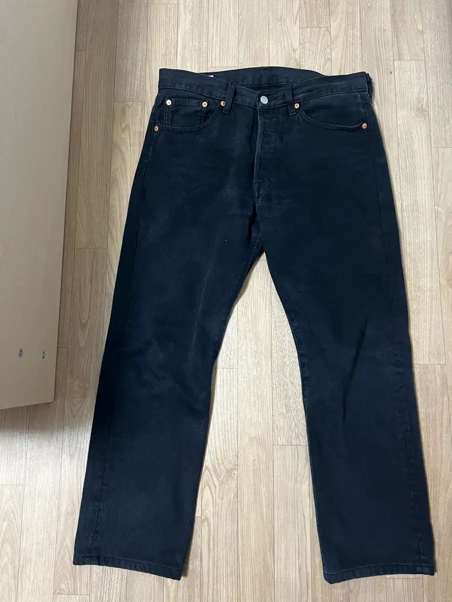 リーバイス 501 ビッグE ブラックジーン W32 L30