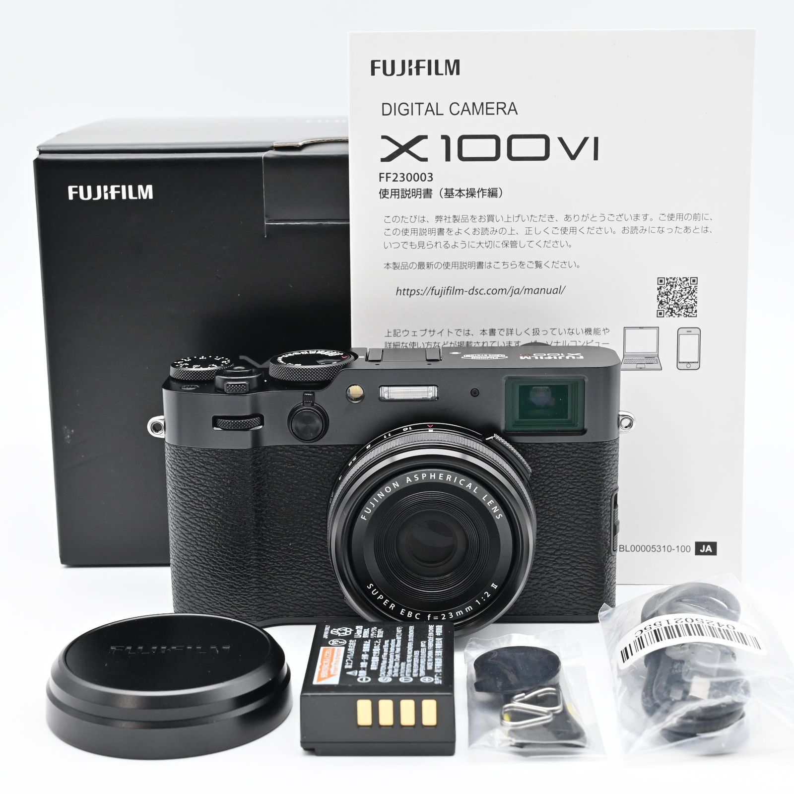FUJIFILM X100VI ブラック ショット数 3192回 - メルカリ