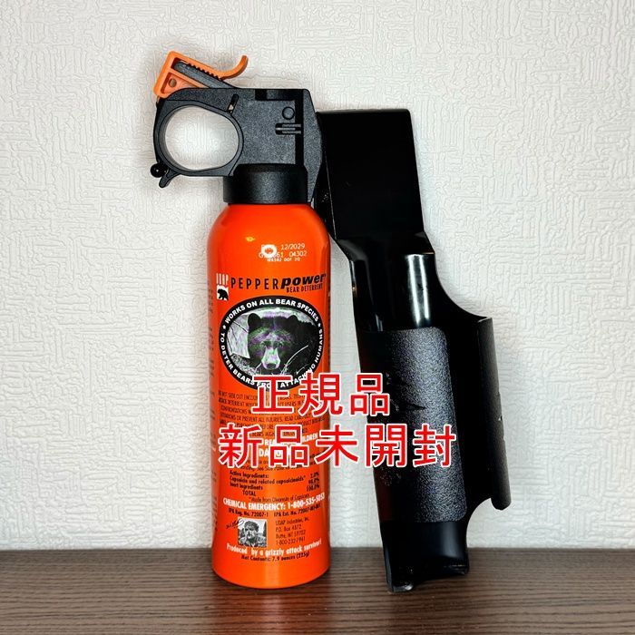 UDAP Bear Deterrent専用ホルスター付属（米国森林警備隊採用品）7.9oz(225g)