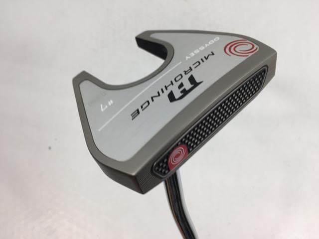 返品OK 【中古ゴルフクラブ】【超美品】オデッセイ MICROHINGE (マイクロヒンジ) #7 DB パター 2025 オリジナルスチール パター