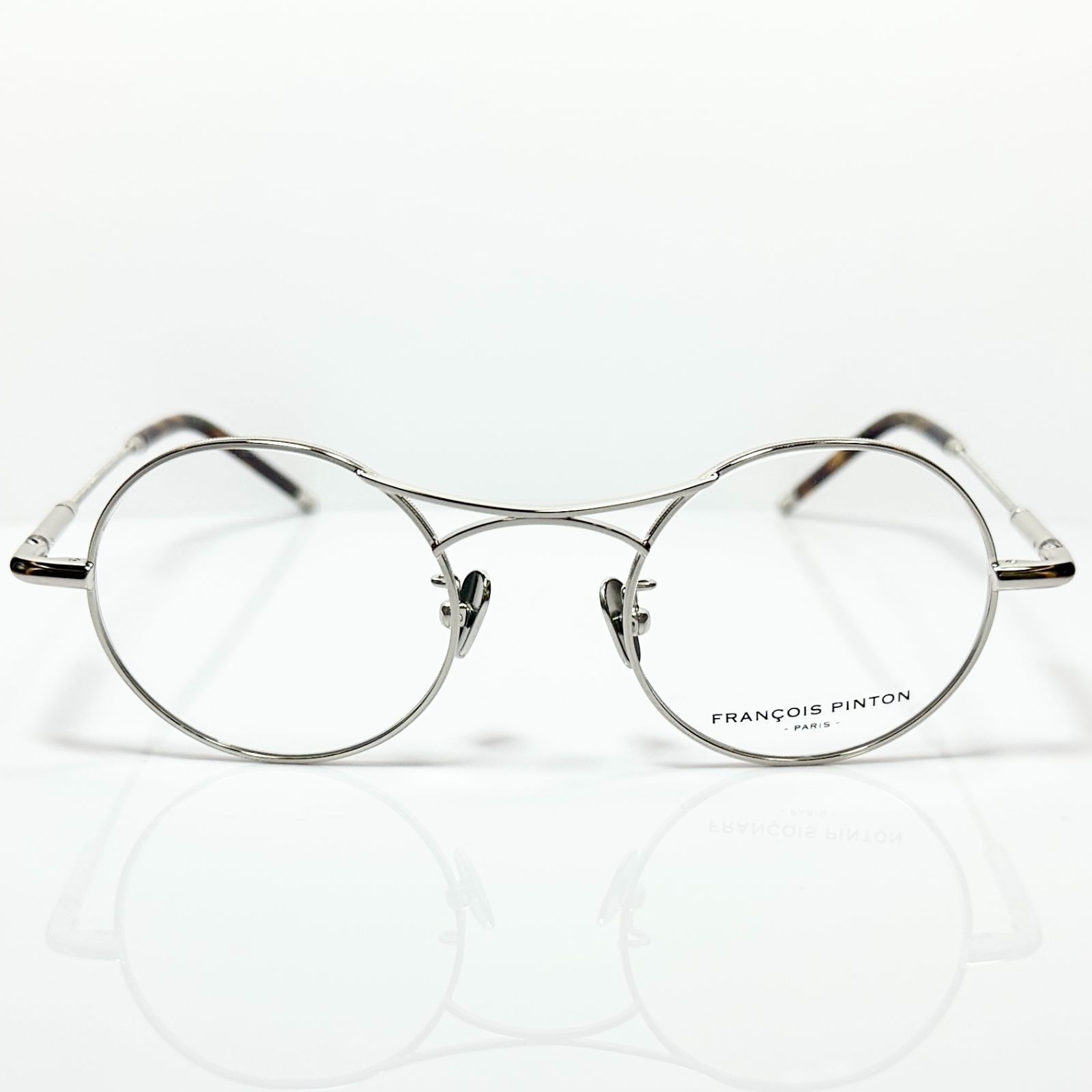 純正新品 フランス製 FRANCOIS PINTON ANTIQUE2 LI 丸メガネ 純正ケース・クロス付き フランソワ パントン Frame France 送料無料