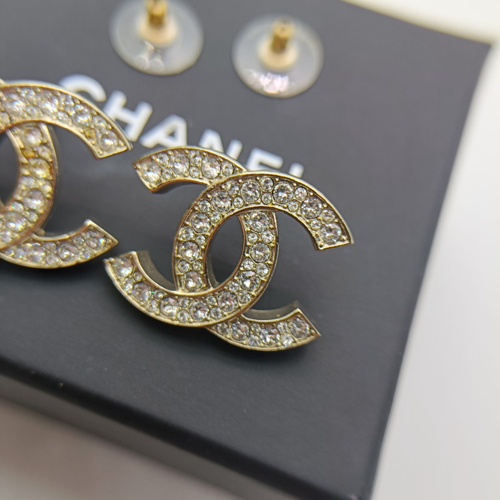 シャネル✨️ CHANEL 保存箱付き ピアス ココマーク ゴールド - メルカリ