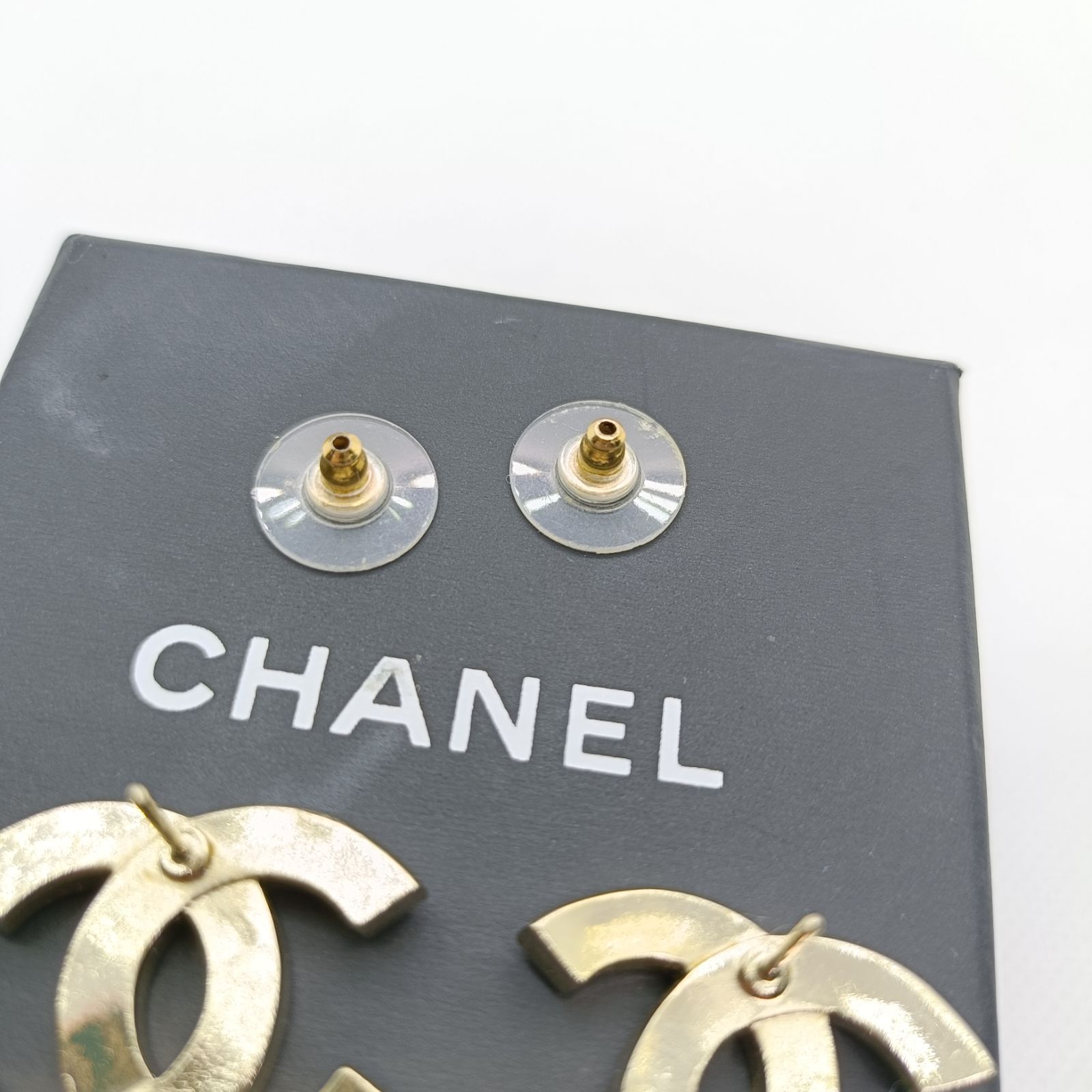 シャネル✨️ CHANEL 保存箱付き ピアス ココマーク ゴールド - メルカリ