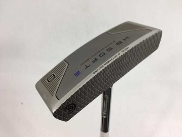 返品OK 【中古ゴルフクラブ】【超美品】クリーブランド HB ソフト2 パター #8C 2024 オリジナルスチール パター