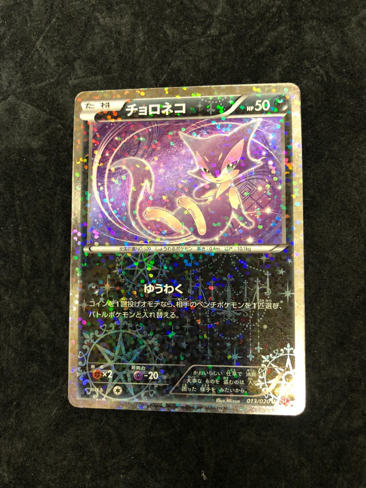 ポケモンカード チョロネコ U SC 013/020 シャイニーコレクション