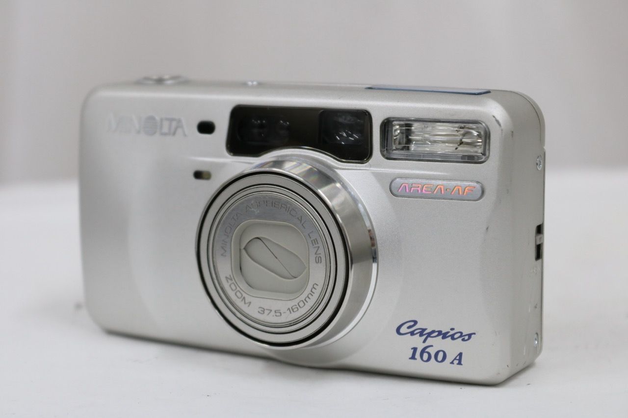【返品保証】 ミノルタ Minolta Capios 160 A ZOOM 37.5-160mm コンパクトカメラ e13677