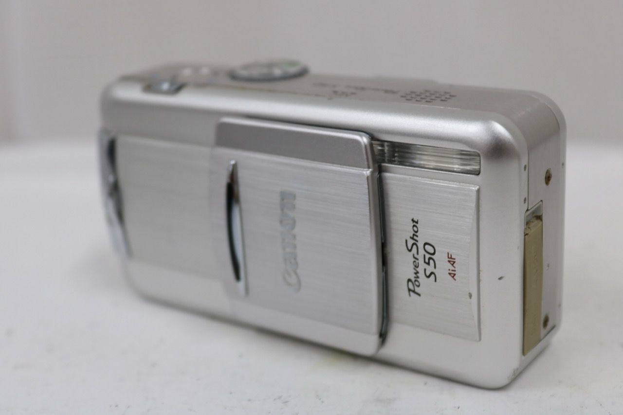 【返品保証】 キャノン Canon PowerShot S50 3x コンパクトデジタルカメラ e13697