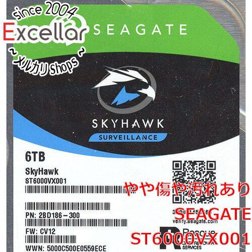 [bn:14] SEAGATE HDD　ST6000VX001　6TB SATA600　5000～6000時間以内