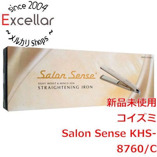 [bn:16] KOIZUMI　マイナスイオンストレートアイロン Salon Sense　KHS-8760/C　アイボリー