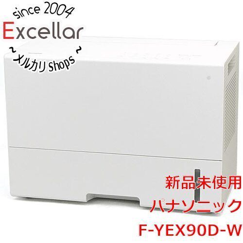 [bn:3] 【新品(開封のみ)】 Panasonic　エコ・ハイブリッド方式 衣類乾燥除湿機　F-YEX90D-W　クリスタルホワイト