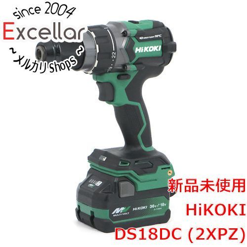 [bn:0] 【新品訳あり】 HiKOKI　コードレスドライバドリル 18V　DS18DC (2XPZ)　ケースいたみ 43,076円