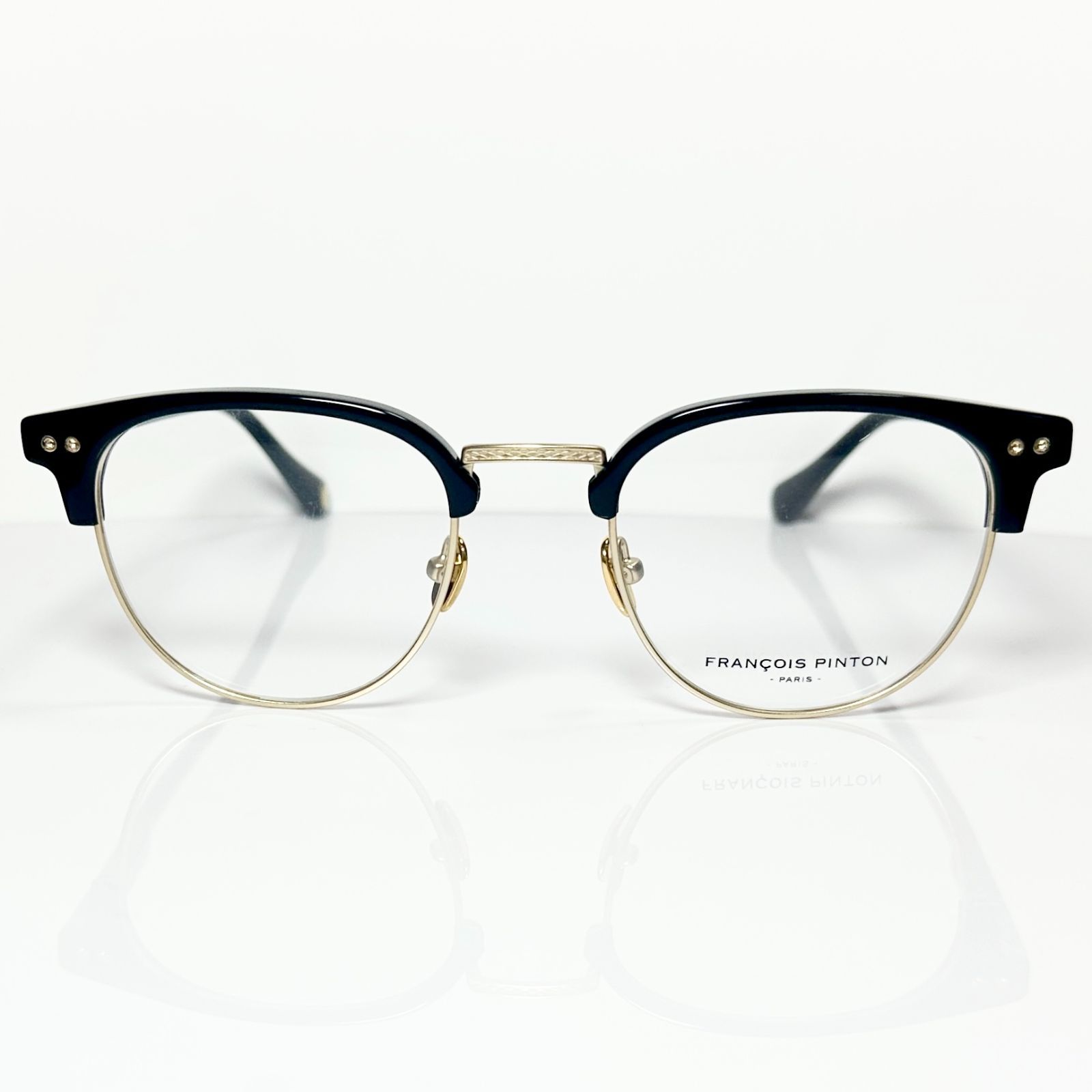 純正新品 フランス製 FRANCOIS PINTON BALZAC05 NE メガネ サーモント ブロー フランソワ パントン Frame France 送料無料