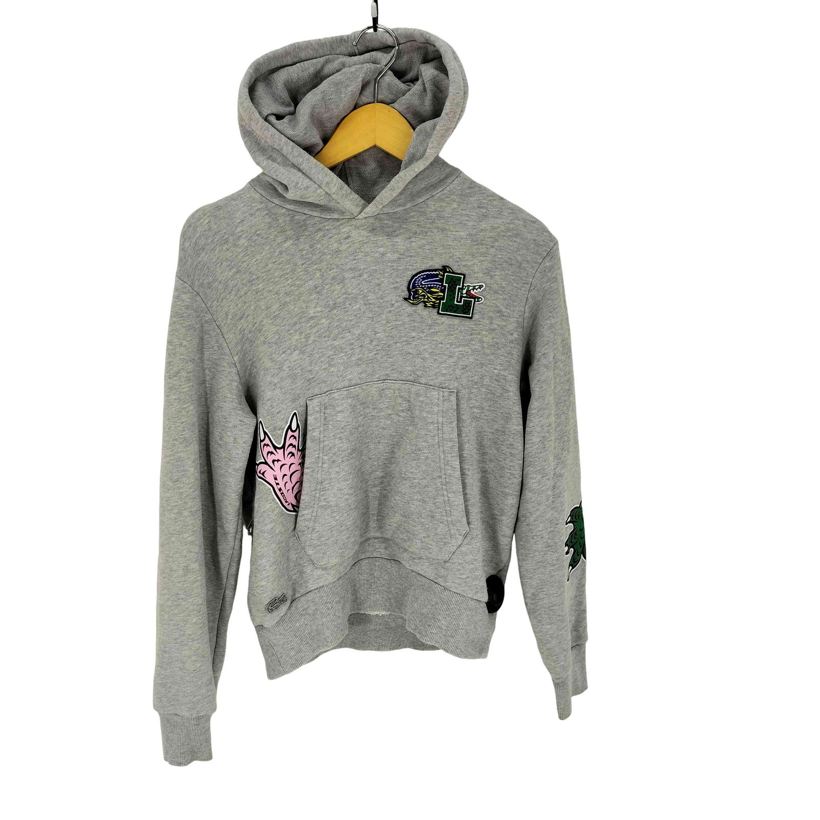 ラコステ LACOSTE コミックグラフィックスウェットパーカ メンズ import：S