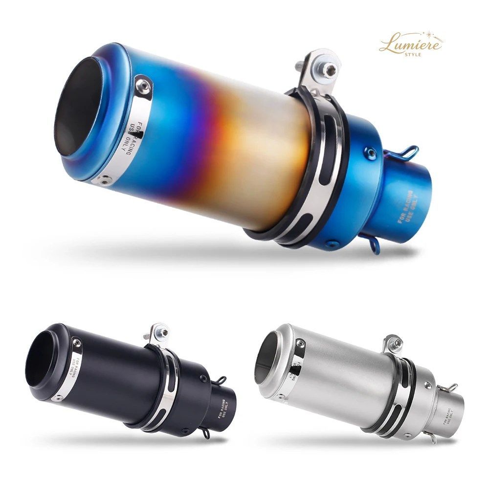 60mm モーターサイクル レーシング モーターサイクル マフラー モーターサイクル エキゾースト プロジェクト パイプ R3 GY6 R1 GSXR125 FZ6