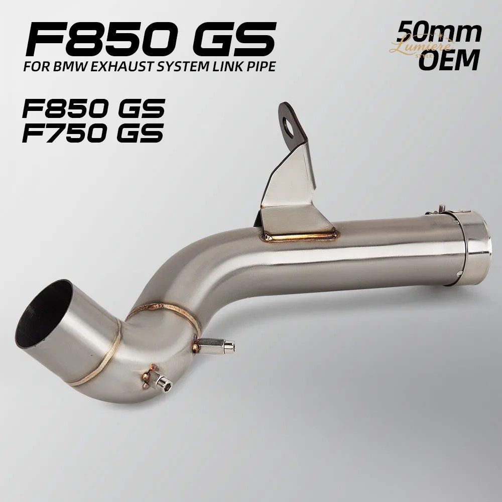 F900GS エキゾーストパイプ BMW F750GS F850GS/ADV 2018-2023 F800GS F900GS/ADV 2024-2026 オートバイ用エキゾーストキット アダプター ミ