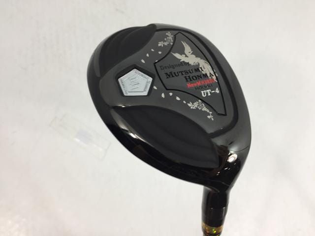 返品OK 【中古ゴルフクラブ】【超美品】MUTSUMI HONMA(本間 睦) MUTSUMI HONMA(本間 睦) MH282U ユーティリティ オリジナルカーボン U4